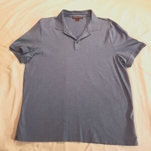 Michael Kors men's size Large blue polo shirt